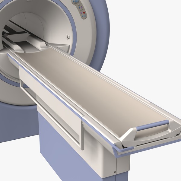 mri machine 3d model - MRI Machine by Dave777